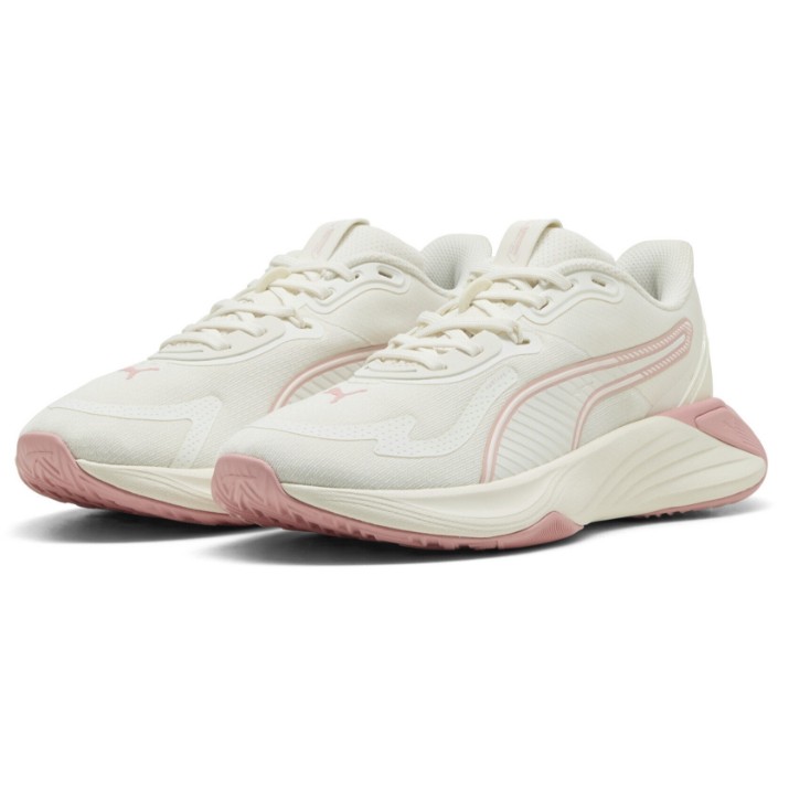 Adidași pentru dame Puma Pwr Hybrid Warm White/Rosy Outlook/Jasmine Flower, s.38.5