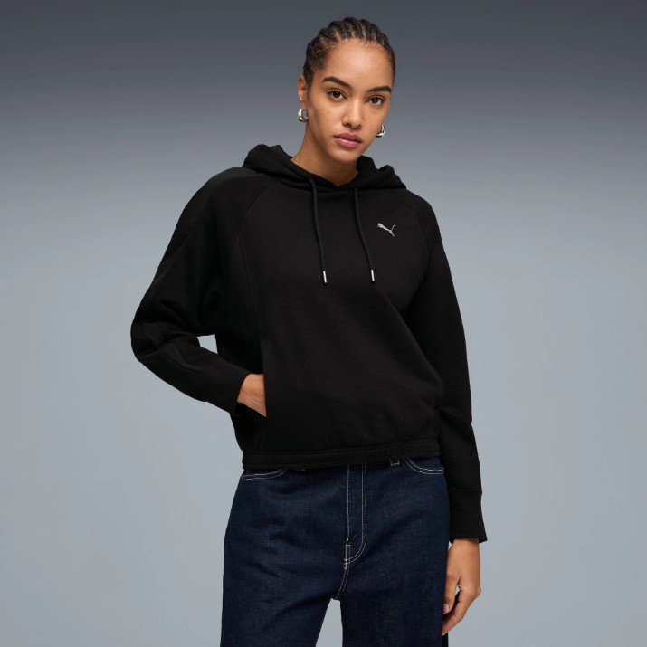 Hanorac damă Puma Her Oversized Puma Black, s.M