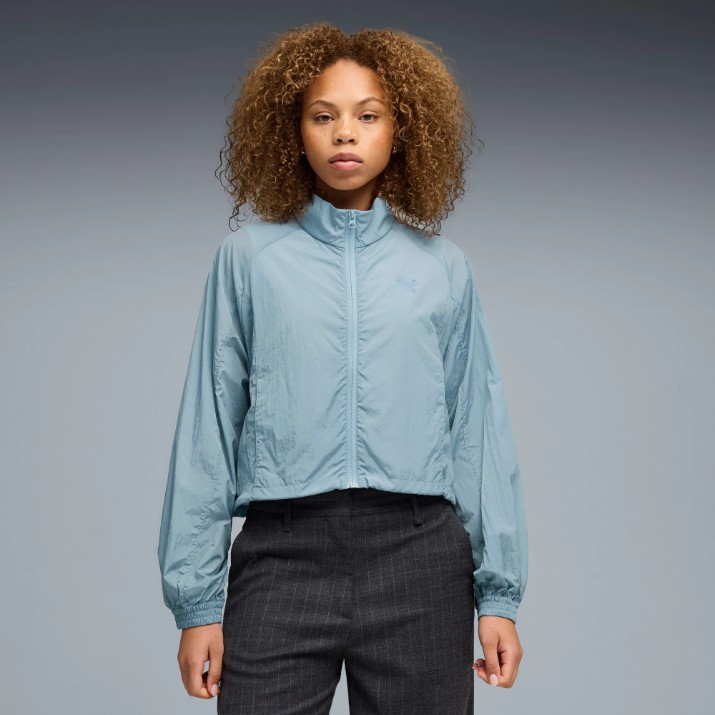 Женская ветровка Puma Her Relaxed Full-Zip Seafoam, s.M