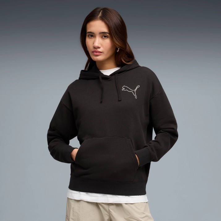 Женская толстовка Puma Ess Bedazzled Relaxed Puma Black, s.M