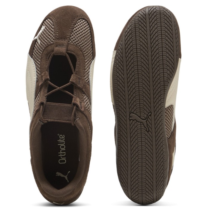 Кроссовки женские Puma Speedcat Go Chocolate/Alpine Snow, s.38.5