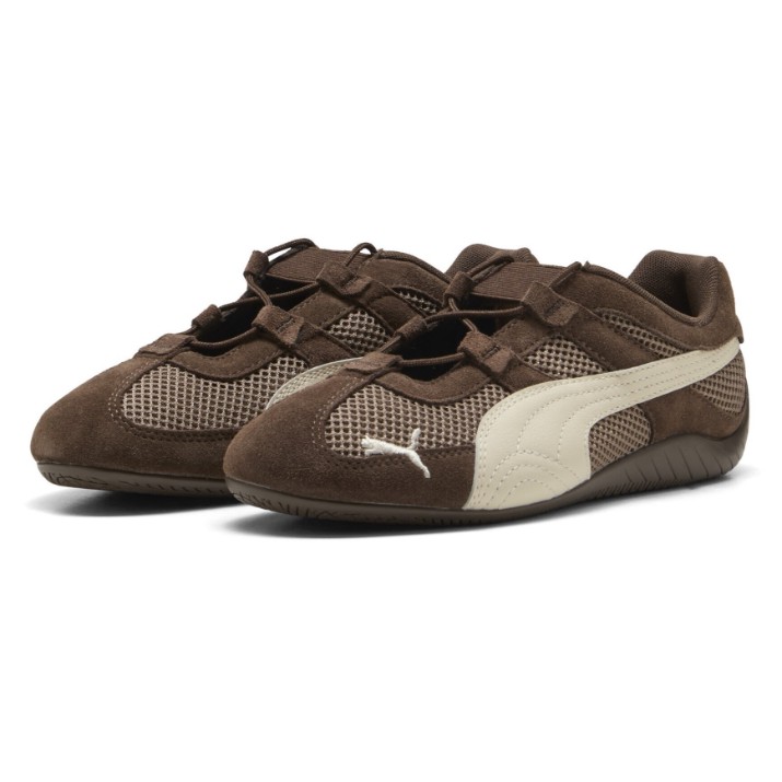Adidași pentru dame Puma Speedcat Go Chocolate/Alpine Snow, s.40