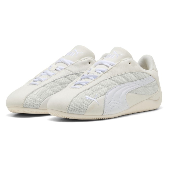 Adidași pentru dame Puma Speedcat Plus Warm White/Puma White, s.37.5