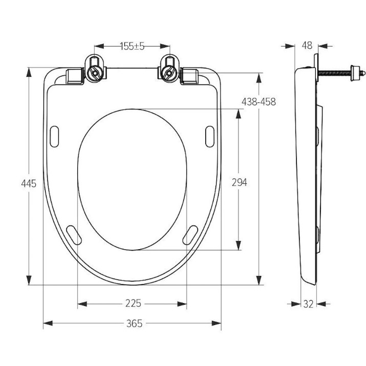 Capac de toaletă SoloPlast SP-6
