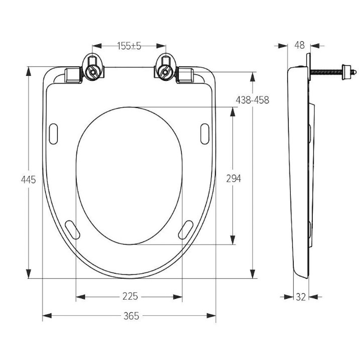Capac de toaletă SoloPlast SPD-6