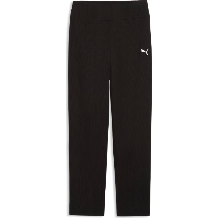 Pantaloni spotivi pentru copii Puma Ess Elevated High Puma Black, s.152