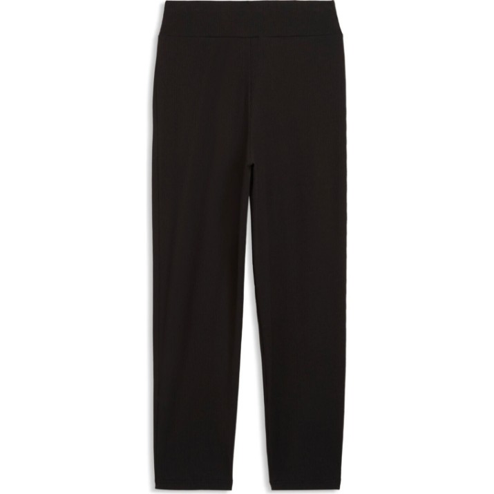 Pantaloni spotivi pentru copii Puma Ess Elevated High Puma Black, s.176