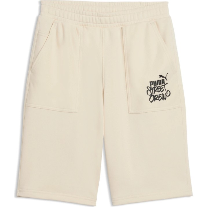 Pantaloni scurți pentru copii Puma Mid90s Relaxed Long Alpine Snow, s.164