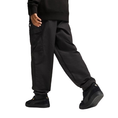 Детские спортивные штаны Puma Wardrobe Ess Relaxed Puma Black, s.140