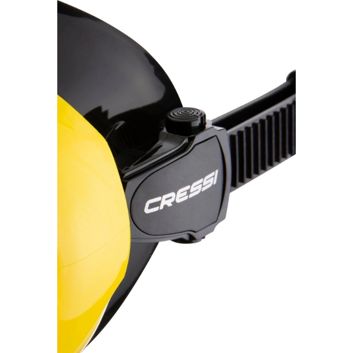 Маска для ныряния Cressi A1 Mask Black/Yellow Clear