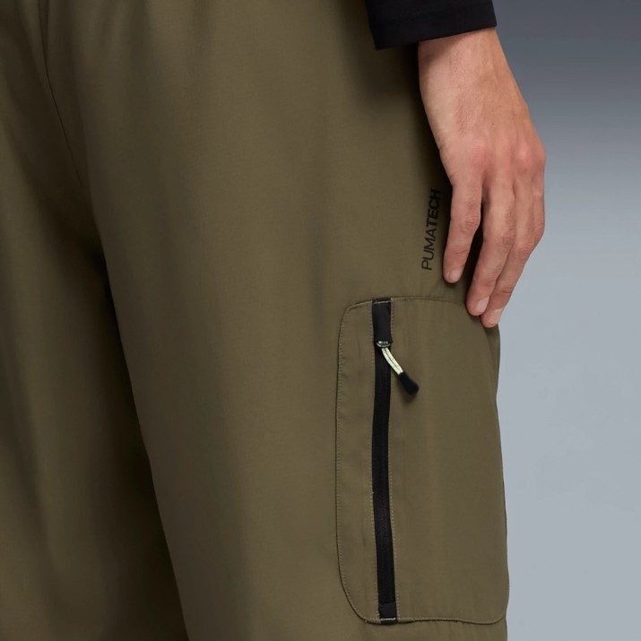 Мужские спортивные штаны Puma Pumatech Woven Cargo Loden Green, s.XL