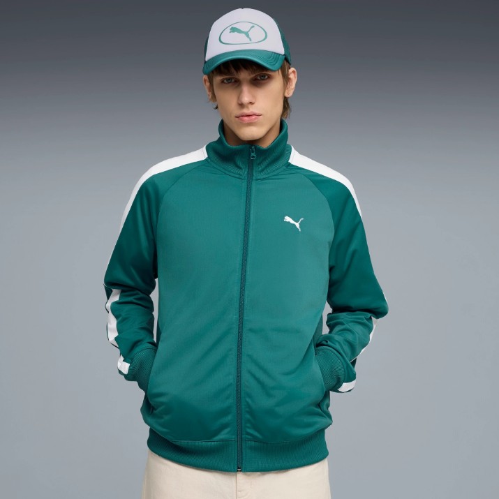 Мужская олимпийка Puma Ess T7 Poly Emerald Ice, s.L