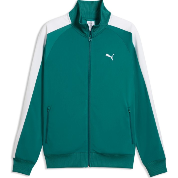 Jachetă pentru bărbați Puma Ess T7 Poly Emerald Ice, s.S