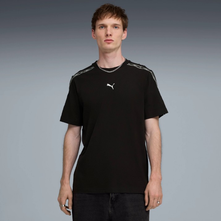 Tricou bărbătesc Puma Ess Tape Puma Black, s.S (69169301)