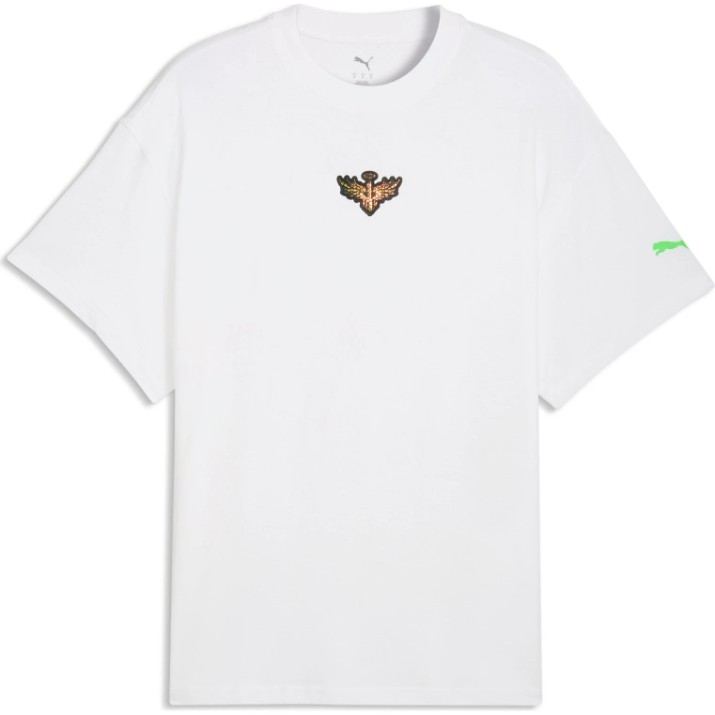 Мужская футболка Puma Melo Alwayz On 1 Puma White/Silver, s.L