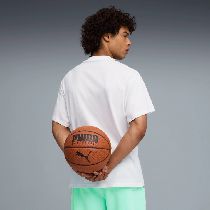 Мужская футболка Puma Melo Alwayz On 1 Puma White/Silver, s.M
