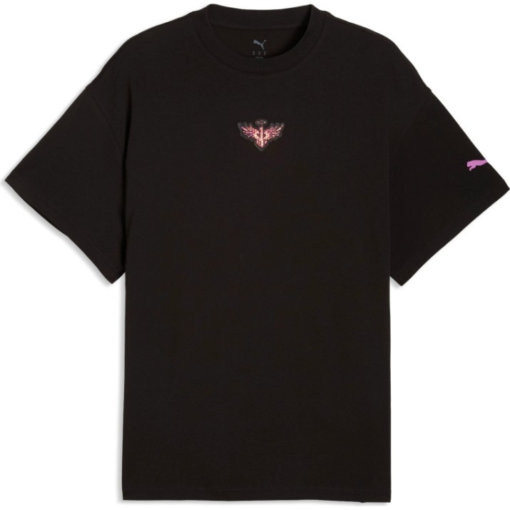 Tricou bărbătesc Puma Melo Alwayz On 1 Puma Black/Glowing Red, s.XL