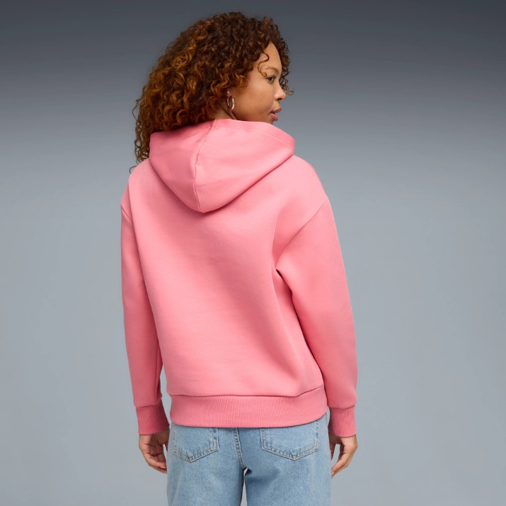Женская толстовка Puma Ess Elevated Relaxed Wild Pink, s.XS