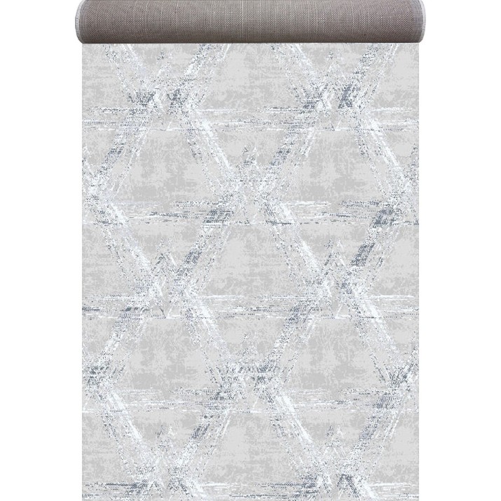 Covor CarpetLux Delta 0945B_L.GREY_SH_CREAM 2.50x7.00m