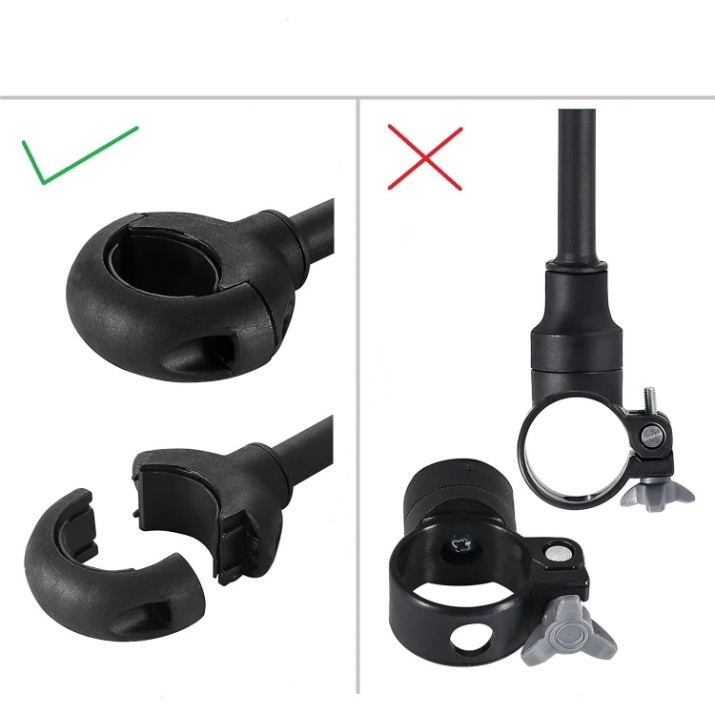 Зеркало велосипедное M-Wave Spy Flex 3D (270060)