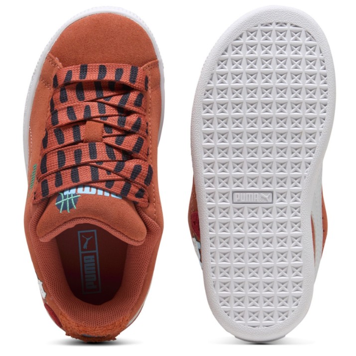 Кеды детские Puma Suede Xl Sporty Cats Ps Amarena/Puma White, s.34
