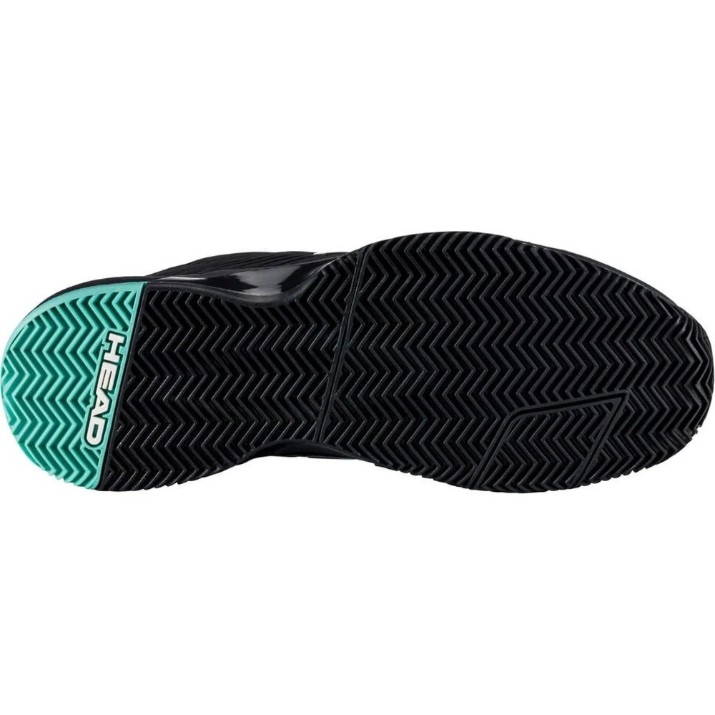 Кроссовки мужские Head Revolt Pro 4.0 Clay 40 Black/Teal