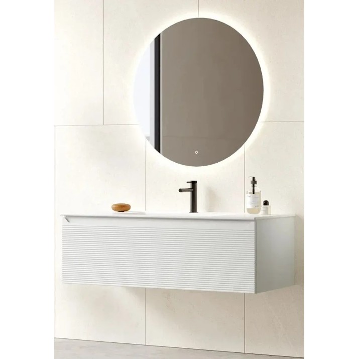 Шкаф с умывальником Orka Olbia 120 White (19163)