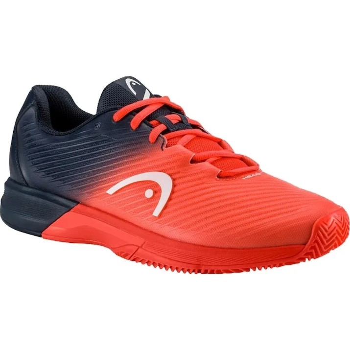 Кроссовки детские Head Revolt Pro 4.0 Clay 38.5 Navy/Coral