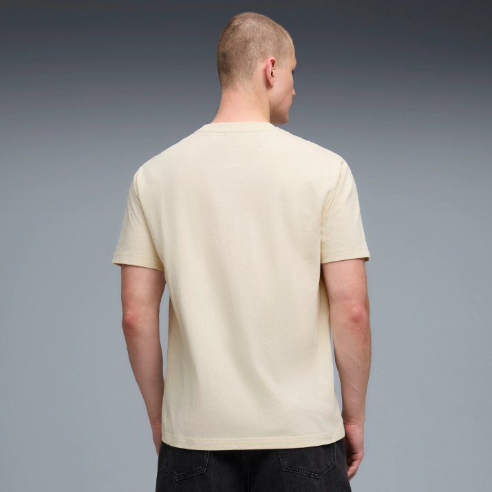 Tricou bărbătesc Puma Ess Elevated Cat Logo Alpine Snow, s.S