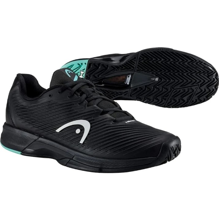 Adidași pentru bărbați Head Revolt Pro 4.0 Men 46.5 Black/Teal