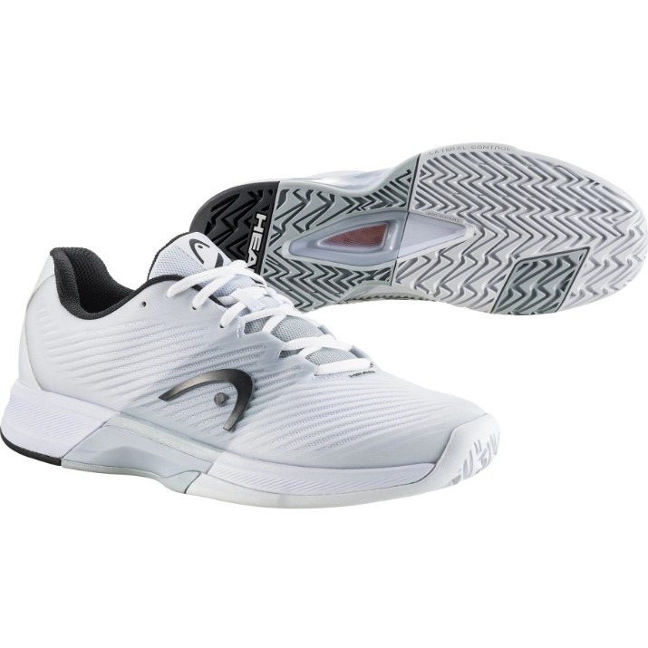 Кроссовки мужские Head Revolt Pro 4.0 Men 47 White/Black