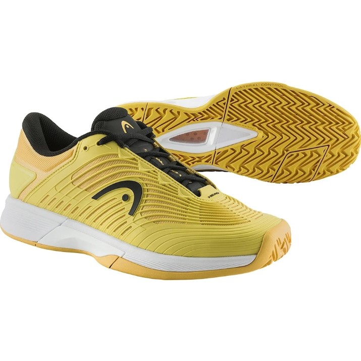 Кроссовки мужские Head Revolt Pro 4.5 Men 47 Banana/Black