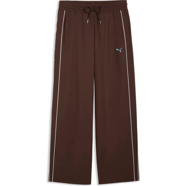 Женские спортивные штаны Puma T7 Piping Relaxed Chocolate Brown, s.S