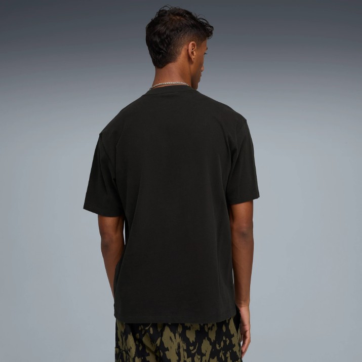 Tricou bărbătesc Puma Select Essentials Pocket Puma Black, s.L