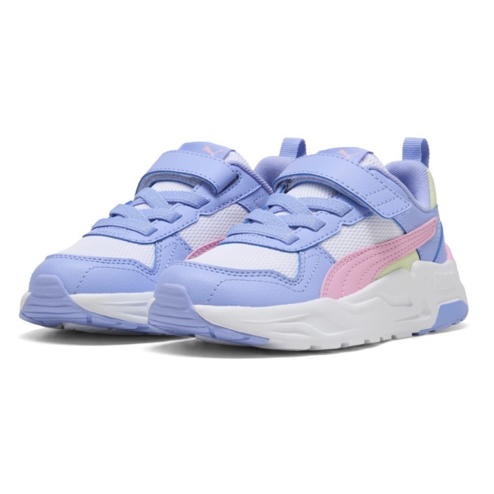 Кроссовки детские Puma Trinity 2 Puma White/Pink Shimmer/Intense Lavender, s.34.5 (40370411)