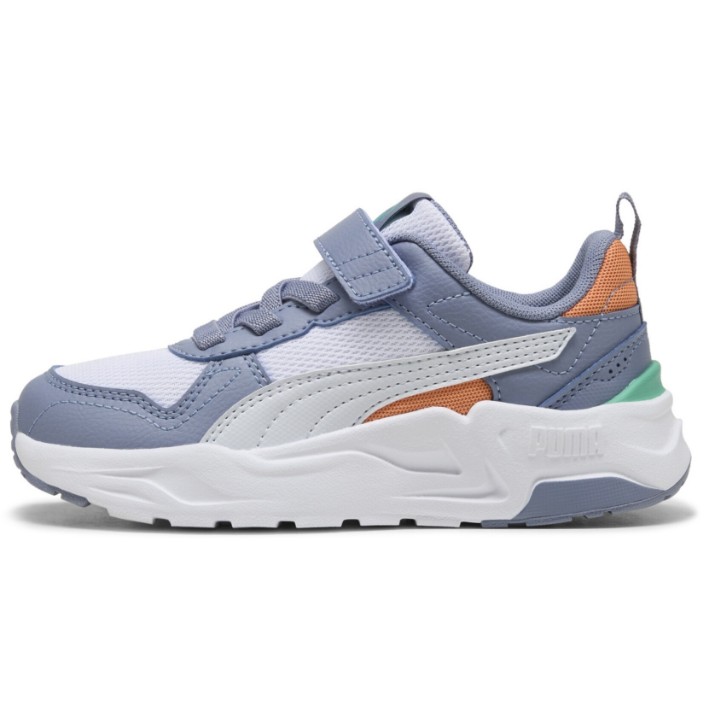 Adidași pentru copii Puma Trinity 2 Puma White/Silver Mist/Gray Sky, s.32