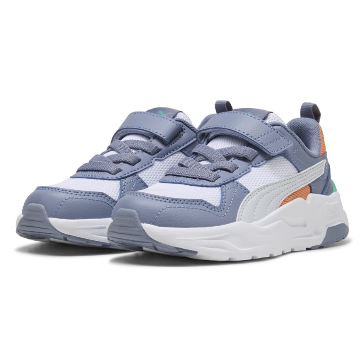 Кроссовки детские Puma Trinity 2 Puma White/Silver Mist/Gray Sky, s.33