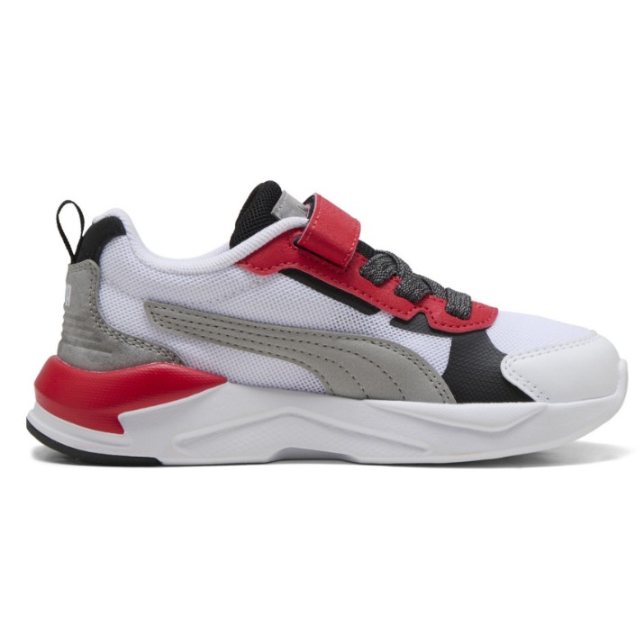 Adidași pentru copii Puma X-Ray 3 Lt Mid 90S 26 Ac+ Ps Puma White/Gray Echo/For aAl Time Red, s.34