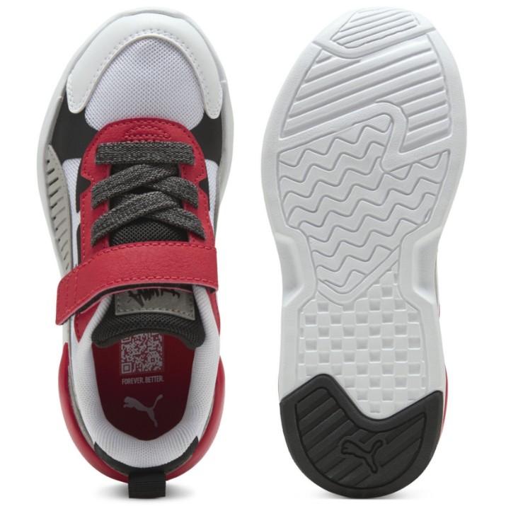 Adidași pentru copii Puma X-Ray 3 Lt Mid 90S 26 Ac+ Ps Puma White/Gray Echo/For aAl Time Red, s.34