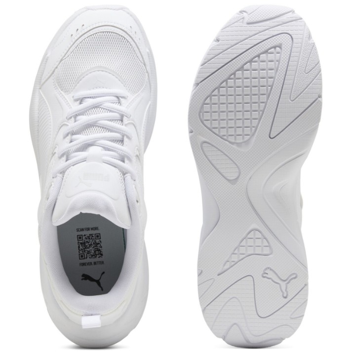 Adidași pentru copii Puma X-Ray 4 Puma White/Feather Gray, s.36