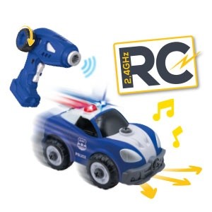 Радиоуправляемая игрушка Buki Police Car (BK9023)