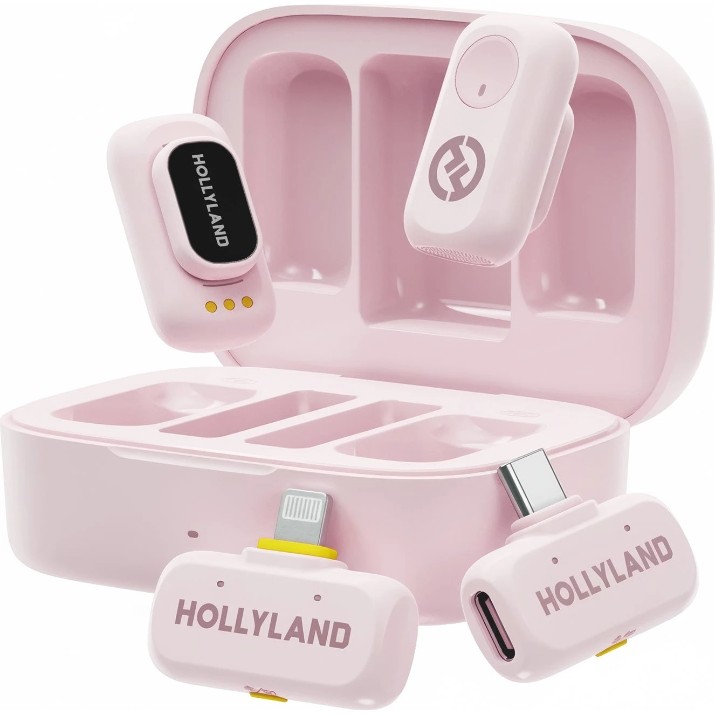 Микрофон Hollyland Lark A1 Combo Cloud Pink