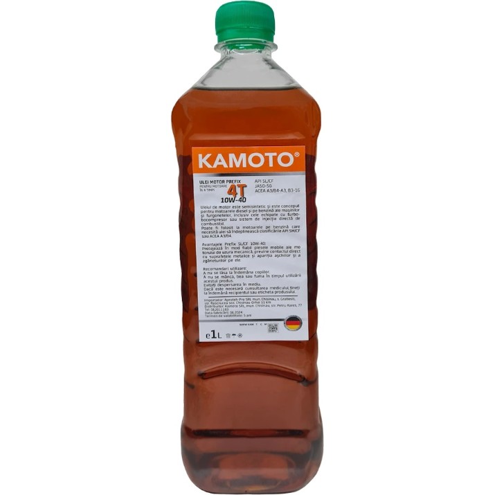 Масло Kamoto K-Motor 4T 10W-40 1L