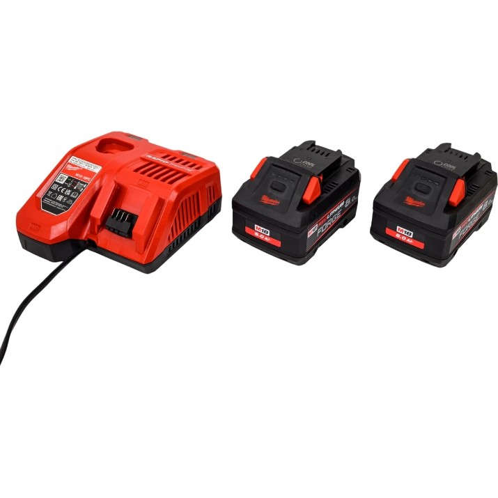 Комплект зарядного устройства+2 батареи Milwaukee M18 FORGENRG-802 (4933498612)