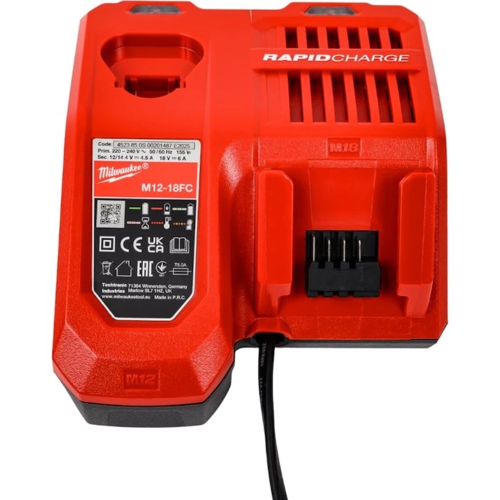 Комплект зарядного устройства+2 батареи Milwaukee M18 FORGENRG-802 (4933498612)