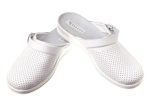 Saboți Tellus 52-08/01 White, s.45