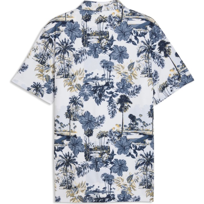 Polo Puma Cloudspun Palm Golf White Glow/Deep, s.XL