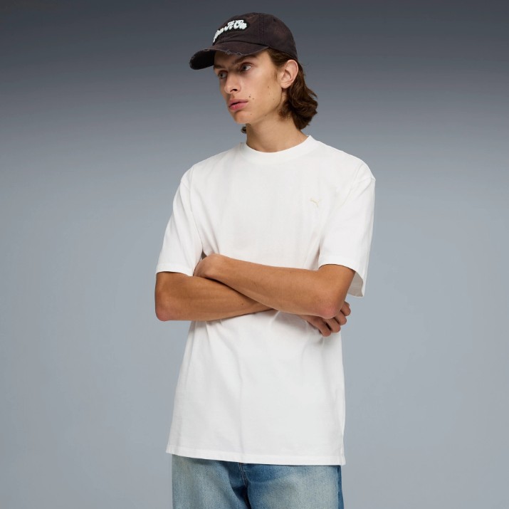 Tricou bărbătesc Puma Select Essentials Puma White, s.XL