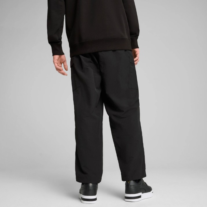 Pantaloni spotivi pentru bărbați Puma Wardrobe Ess Relaxed Puma Black, s.L