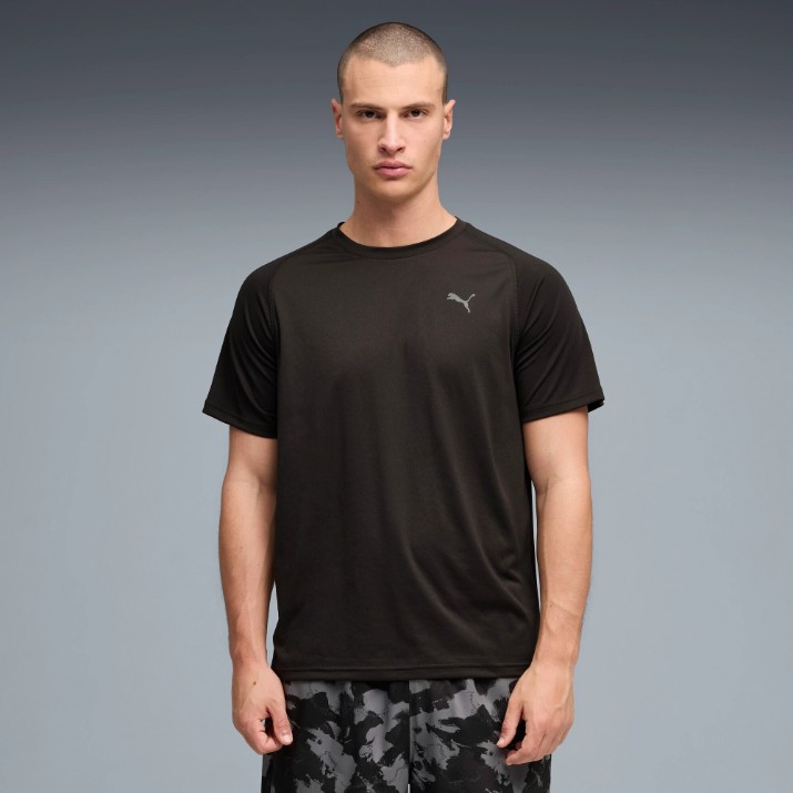Tricou bărbătesc Puma Pwrtrain Fabric Puma Black, s.XXL